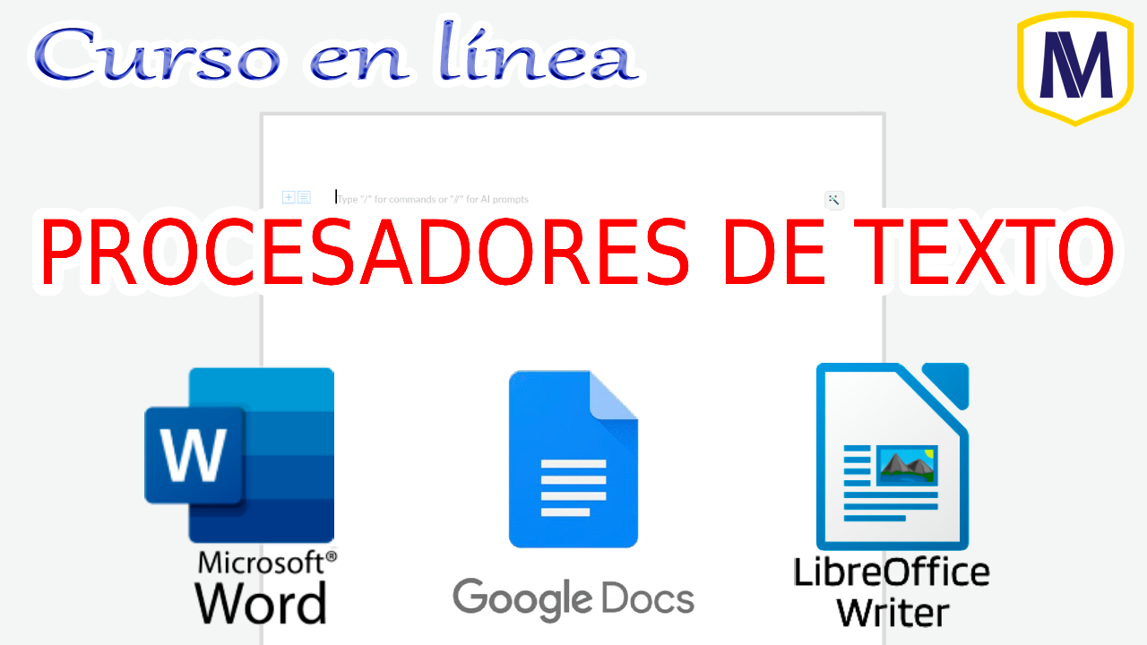 procesadores de texto